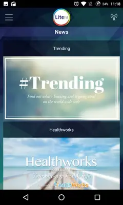 Lite FM android App screenshot 1